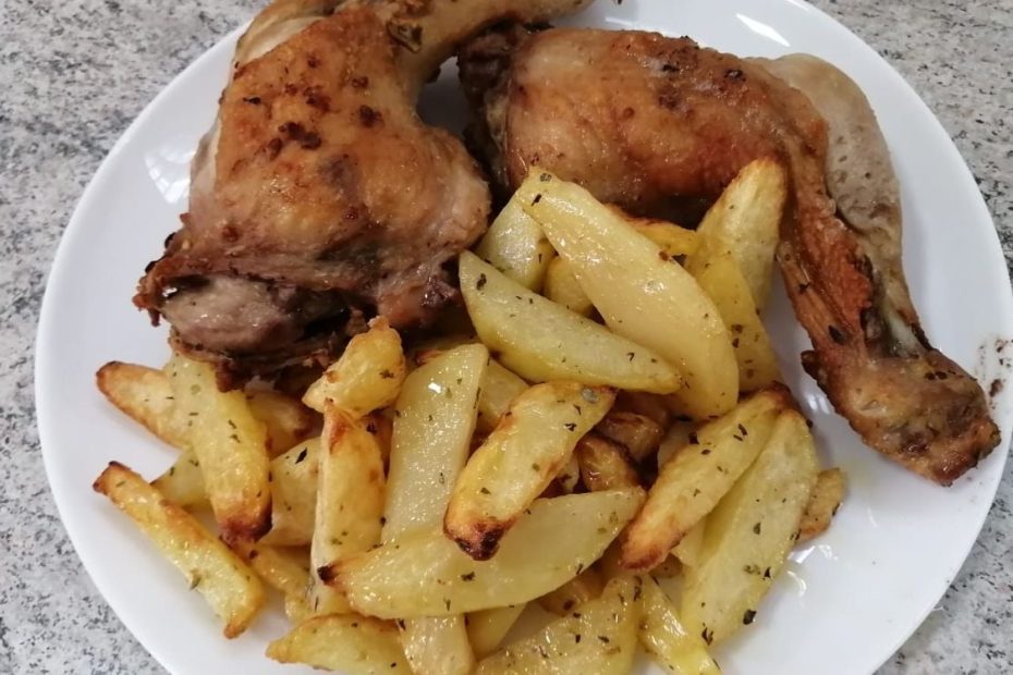 Coxa e Sobrecoxa na Airfryer