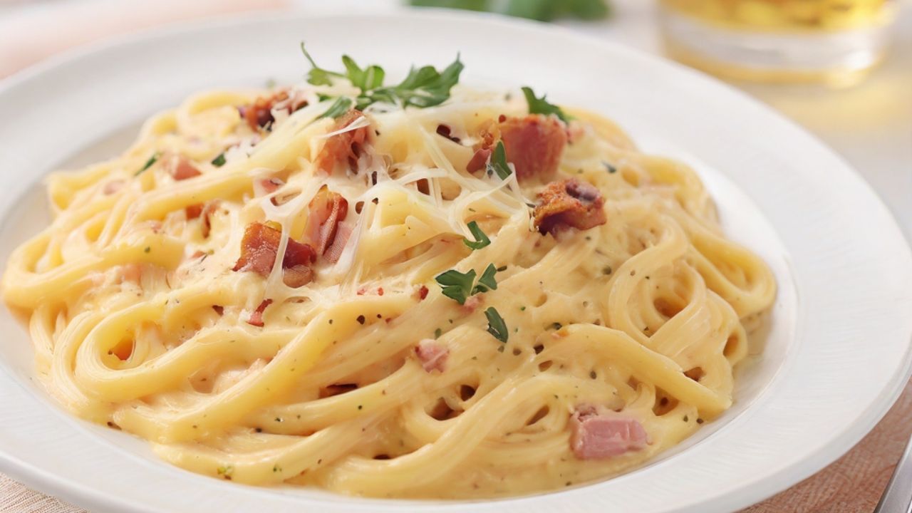 Espaguete à Carbonara